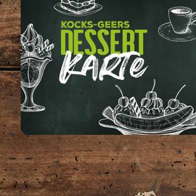 Dessertkarte Gasthaus Kock-Geers Seite 2