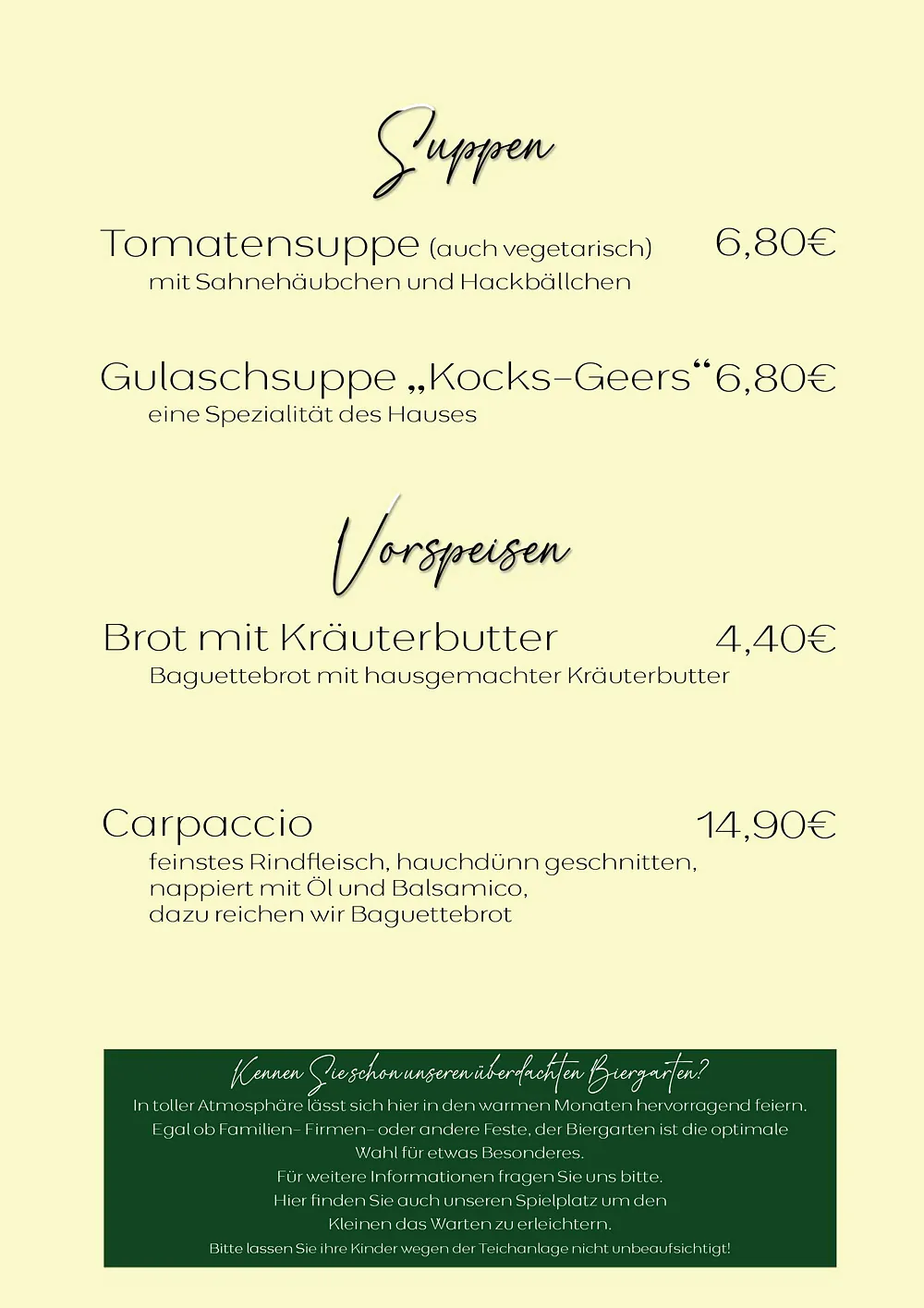 Gasthaus Kocks-Geers
